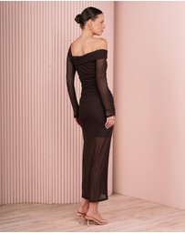 Azzurielle - Ryleigh Off Shoulder Maxi Dress