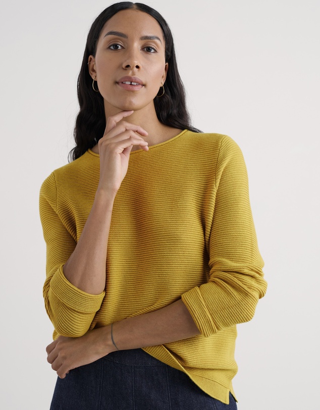 Seasalt - Seasalt Cornwall Yellow Makers Jumper
