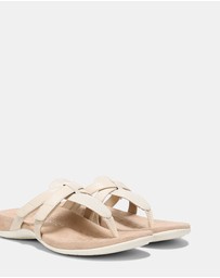 Vionic - Karley Toe Post Sandal - Cream