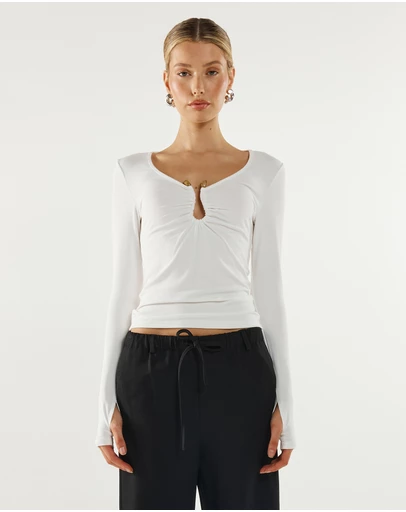 Madison The Label - Leanne L/S Top