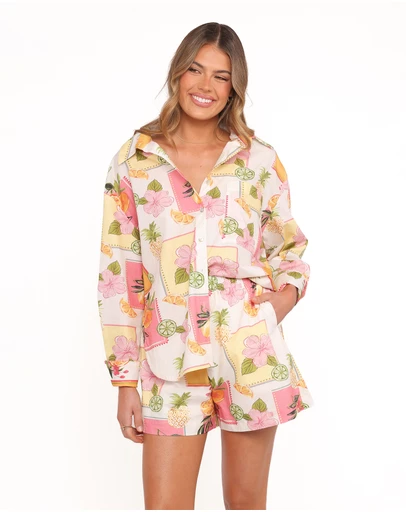 Petal & Pup - Bonnie Two Piece Set - Pink Lemon