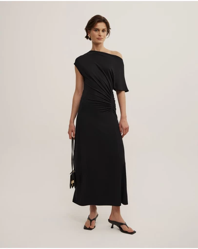 Witchery - Drape Asymmetric Jersey Dress