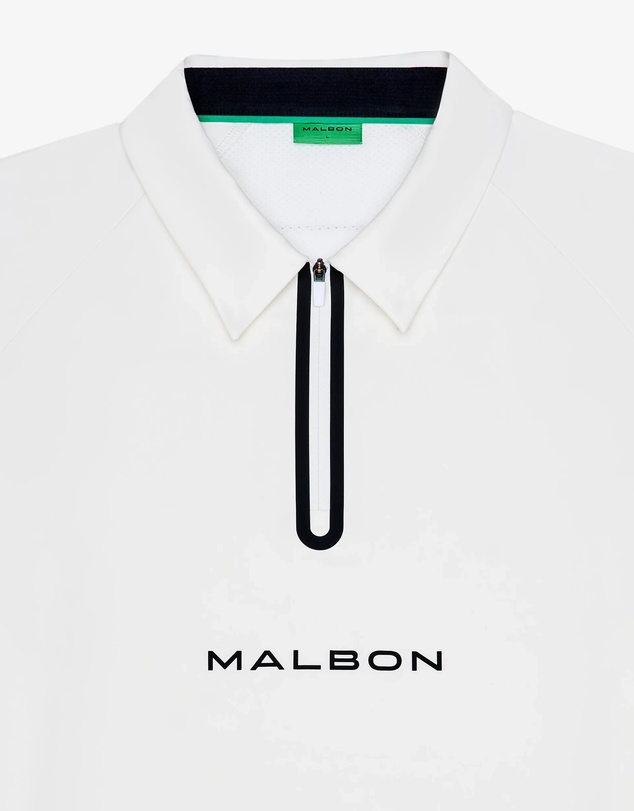 Malbon - Performance Zip Raglan Polo