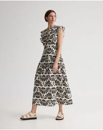 Oxford - Willa Geo Print Dress