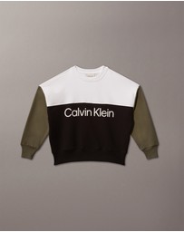 Calvin Klein Jeans - Colourblock Logo Sweatshirt