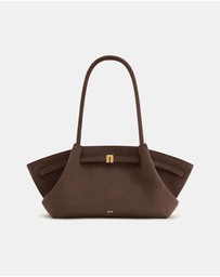 JW PEI - Hana Wide Faux Suede Tote Bag