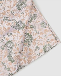 Politix - Floral Jacquard Silk Pocket Square
