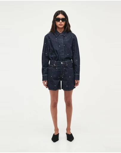 Neuw - Eva Short Rinse Studs
