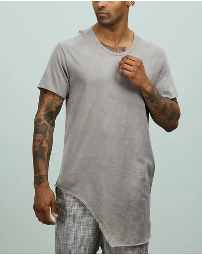 Surrounded By Ghosts - The Coltan Cotton Asymmetrical Tail T-Shirt