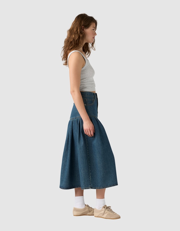 Levi's - Yoked Pleated Skirt