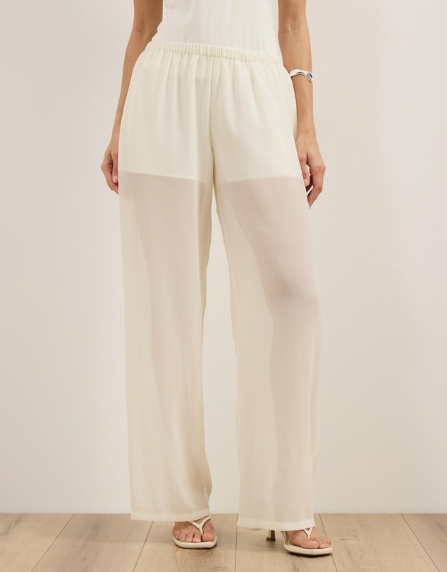 Atmos&Here - Jamie Relaxed Chiffon Pants