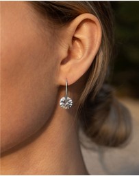 Mestige - Eclipse Earrings - Silver Plated