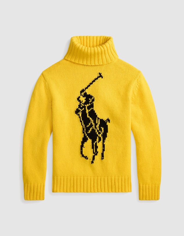 Polo Ralph Lauren - Big Pony Wool Turtleneck Sweater - ICONIC EXCLUSIVE