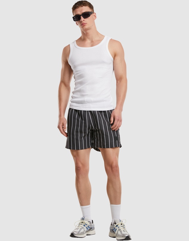 Urban Classics - Stripe Swim Shorts