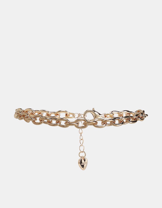 ALDO - Be My Valentine Charm Bracelet And Necklace Set