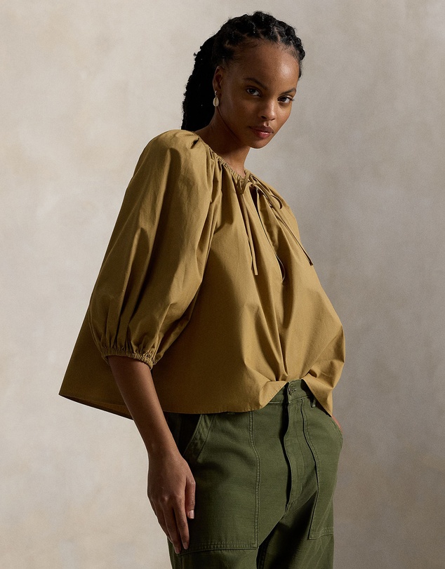 Polo Ralph Lauren - Shirred Cotton Shirt