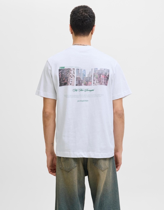 Jack & Jones - Billyburg Photo Short Sleeve Crew Neck T-Shirt
