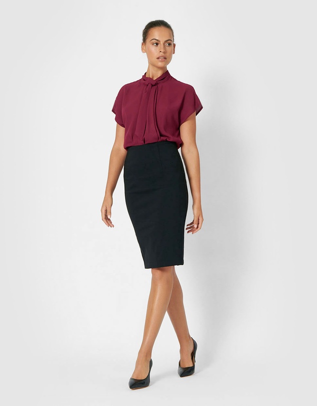 Forcast - Rose Pencil Skirt