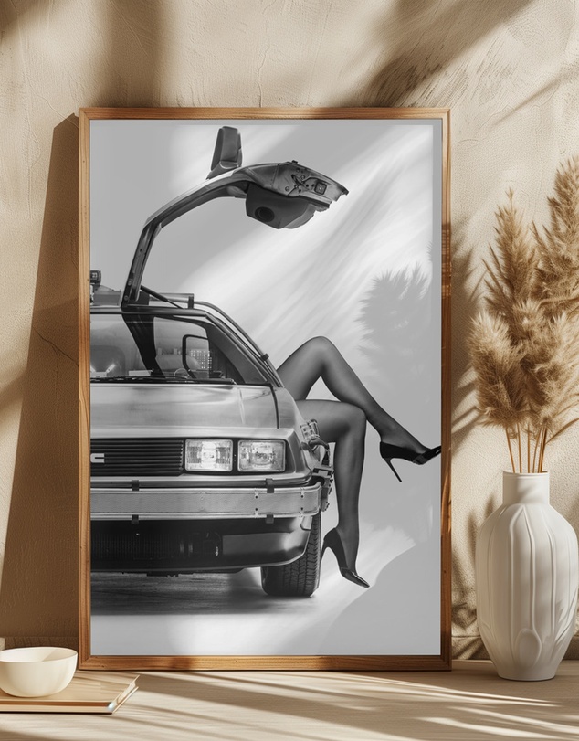 Olive et Oriel - Smoke This by David Drake Art Print