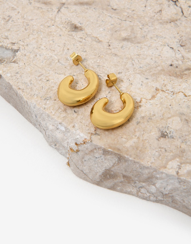 Forcast - Lupita Gold Plated Earrings