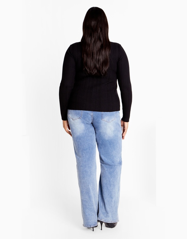 City Chic - Kaleigh Knit Jumper