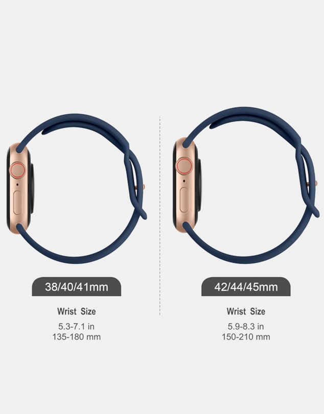 Friendie - Silicone Sports Band – The Noosa – Apple Compatible