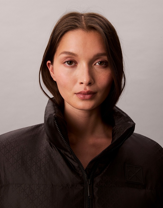 Calvin Klein - Allover Emblem Logo Puffer Jacket