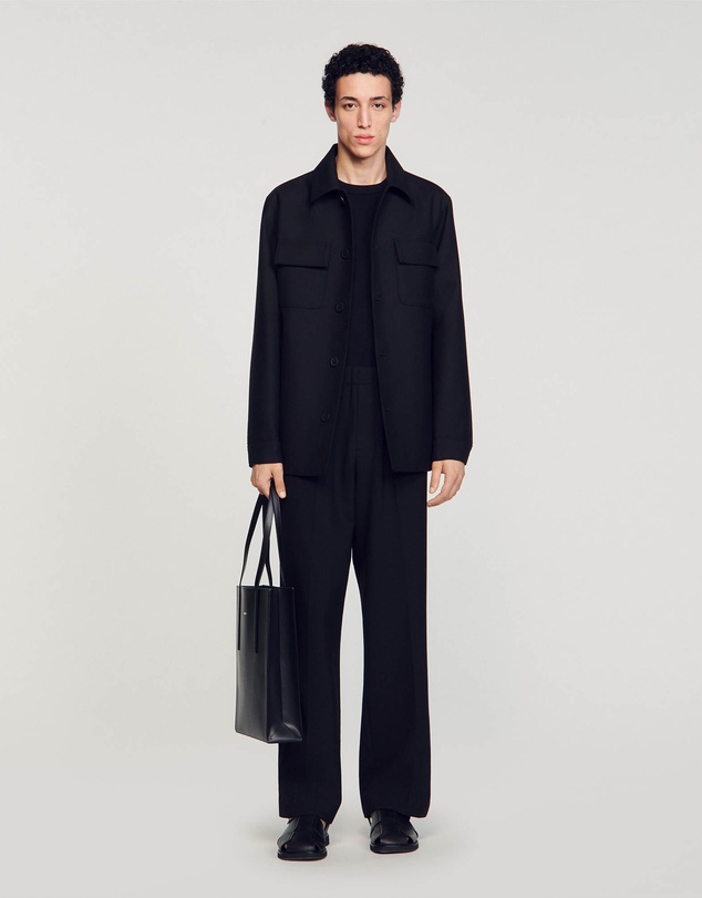 Sandro - Overshirt Woven Jacket