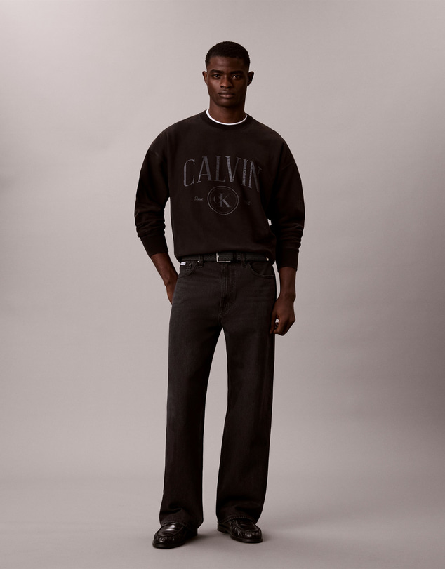 Calvin Klein Jeans - Terry Logo Graphic Relaxed Sweatshirt