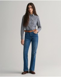 Gant - Regular Fit Striped Poplin Shirt