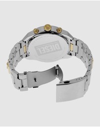 Diesel - Spiked Two Tone Chronograph Watch