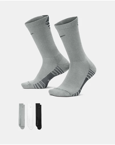 Nike - 3-Pack Everyday Elevated Crew Socks