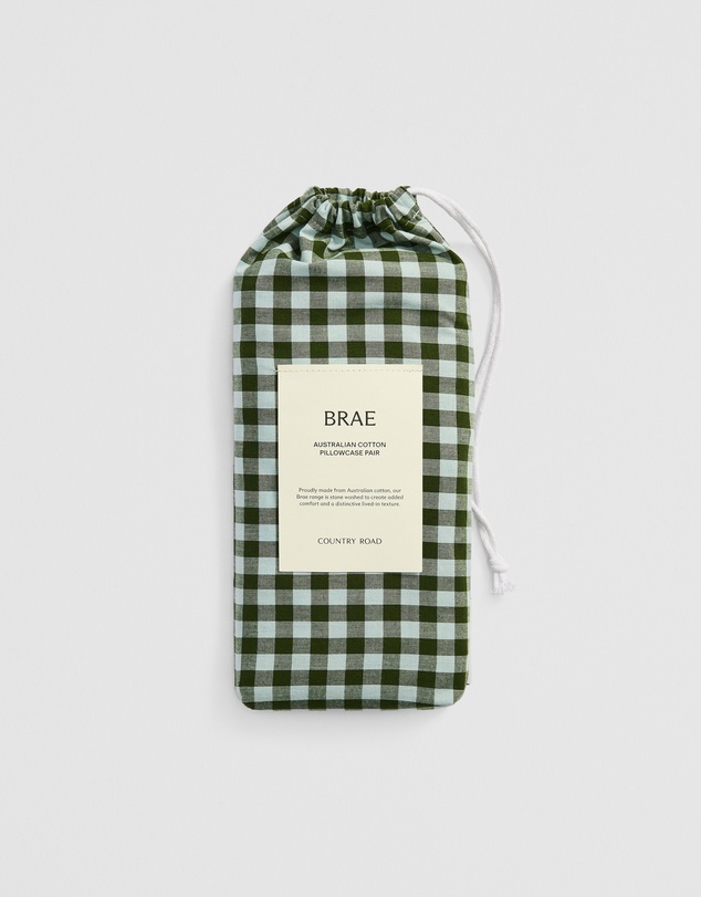 Country Road - Brae Australian Cotton Pillowcase Pair