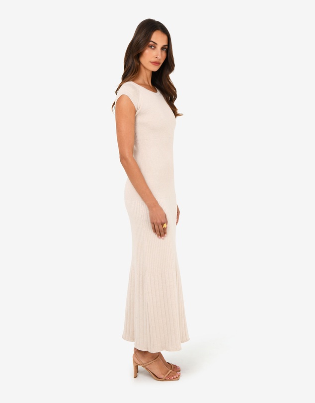 Forcast - Lourdes Ribbed Knit Dress