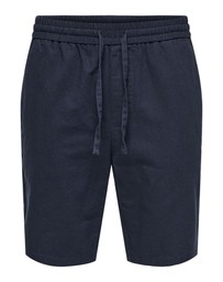 Only & Sons - Linus Linen Blend Shorts