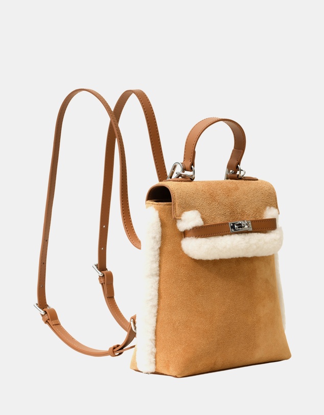 EVERAU - Australian Shepherd Ugg Kenny Bag Cow Suede Upper Bags
