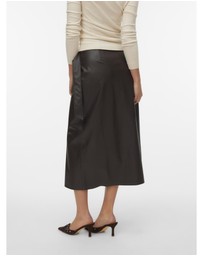 Vero Moda - Polly Faux Midi Skirt