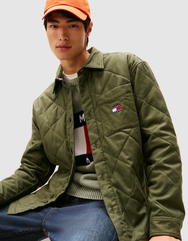 Tommy Jeans - Quilted Padded Overshirt