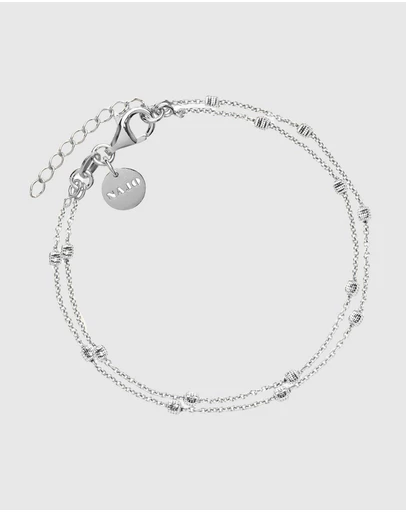 Najo - Birdsong Silver Chain Bracelet (18.5cm + 3cm ext)