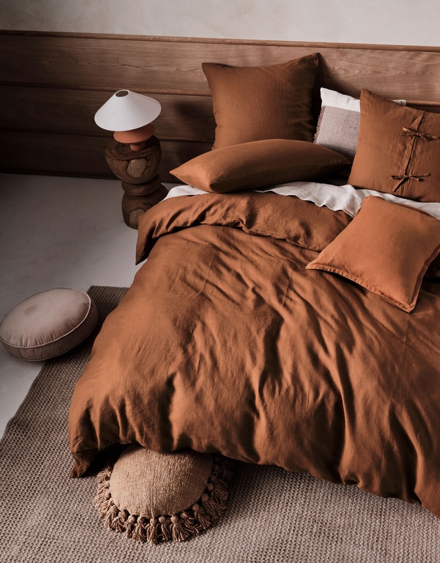 Linen House - Nimes Pure Linen European Pillowcase