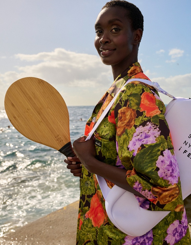 Sunnylife - Bamboo Paddles and Squash Balls