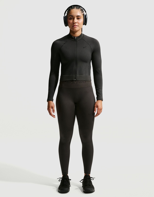 Nike - Pro Seamless Full-Zip Training Top