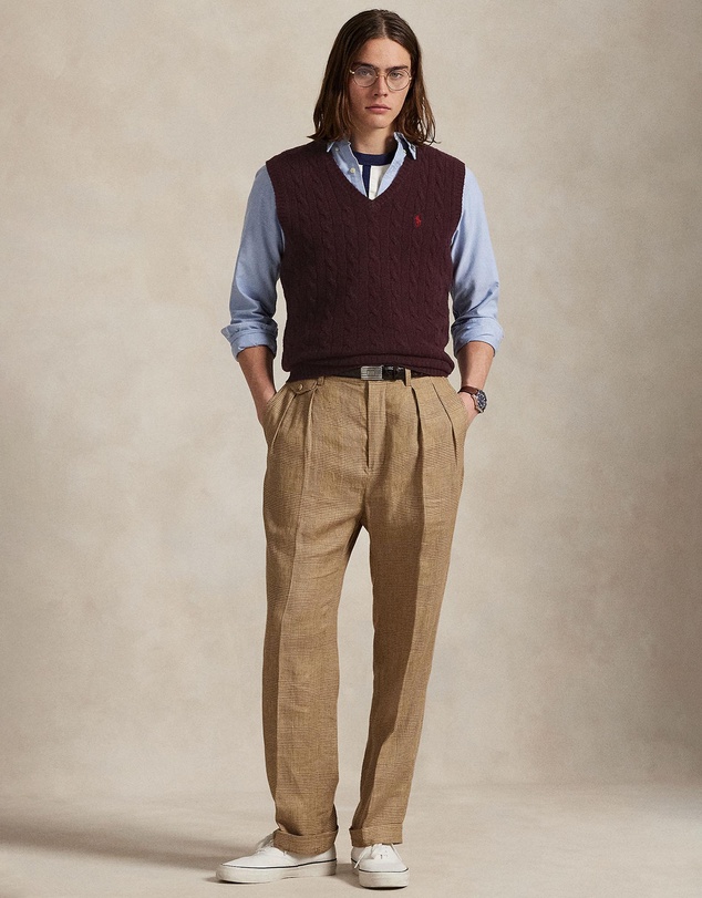 Polo Ralph Lauren - ICONIC EXCLUSIVE - Cable-Knit Wool-Cashmere Sweater Vest