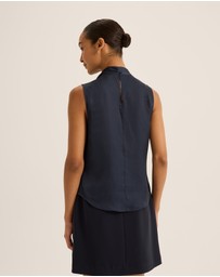 Review - Maeve Twist Neck Blouse