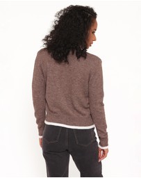 Petal & Pup - Greta Knit Cardigan - Brown