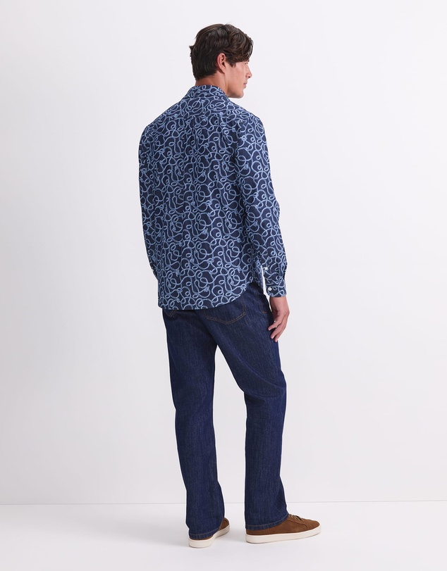 Sportscraft - Rope Long Sleeve Print Shirt