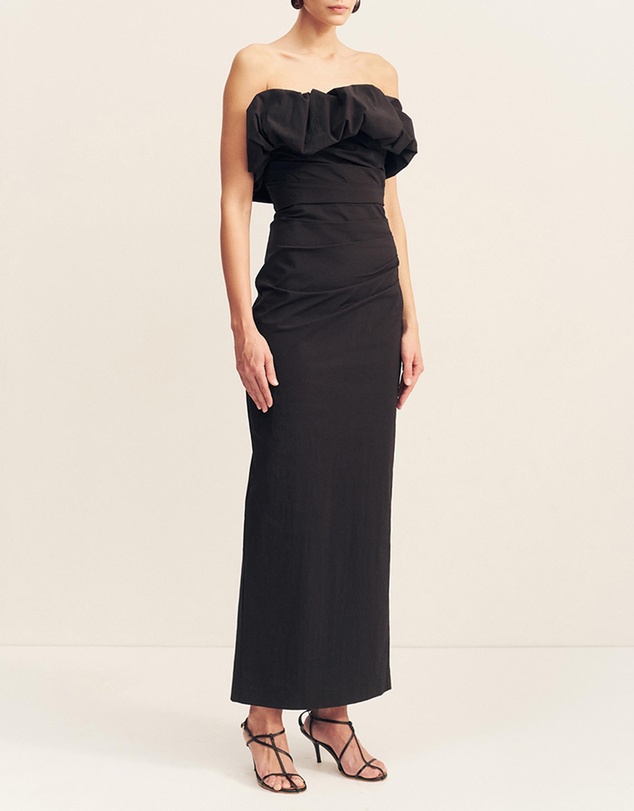 Shona Joy - Campbell Strapless Bubble Maxi Dress