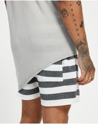Surrounded By Ghosts - The Graftonite Asymmetrical Cotton Tail Muscle T-Shirt