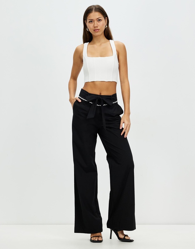 Honey and Beau - Romantic Flower Pants