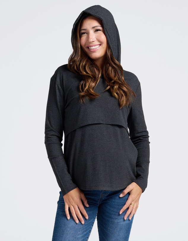 Angel Maternity - Maternity & Nursing Hoodie Breastfeeding Jumper